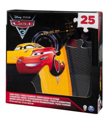 پازل فومی 25 تکه ماشین ها