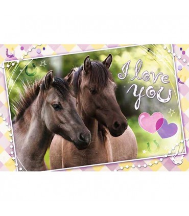 پازل 260 تکه اسب ها