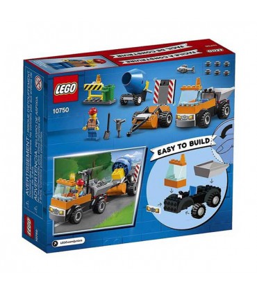 لگو کامیون راه سازی سری جونیور