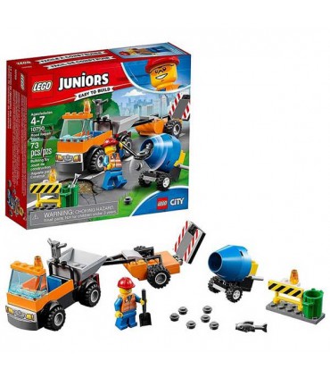 لگو کامیون راه سازی سری جونیور