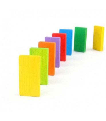 دومینو 100 قطعه چوبی