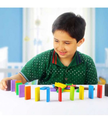 دومینو 100 قطعه چوبی