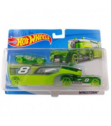 تریلی و ماشین HOT WHEELS مدل BDW51