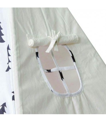 چادر بازی سرخپوستی (طرح درخت کاج)