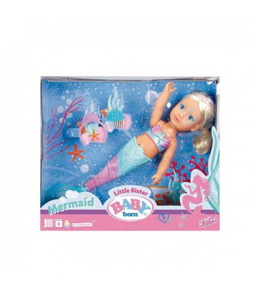 عروسک شناگر بی بی بورن مدل پری دریایی