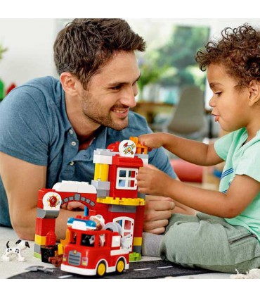 لگو مدل ایستگاه آتش نشانی سری دوپلو (10903)