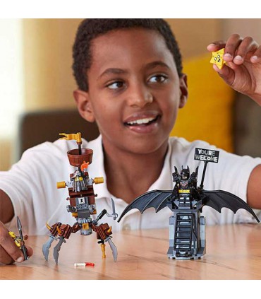 لگو مدل آماده مبارزه بتمن و متال برد سری لگو  (70836)