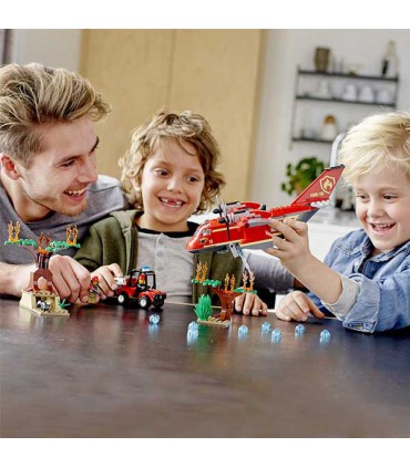 لگو مدل هواپیمای آتش نشانی سری سیتی (60217)