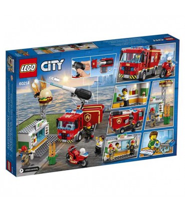 لگو مدل آتش سوزی در برگر بار سری سیتی (60214)