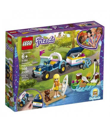 لگو مدل تریلر و ماشین استفانی سری فرندز (41364)