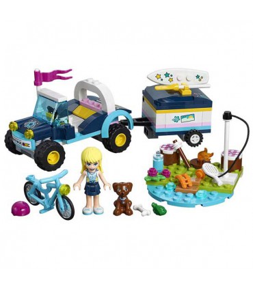 لگو مدل تریلر و ماشین استفانی سری فرندز (41364)