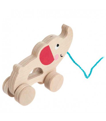 ماشین چوبی فیل کوچولو