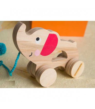 ماشین چوبی فیل کوچولو