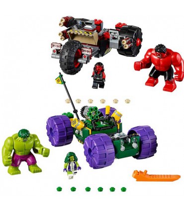 هالک قرمز لگویی + ماشین ها