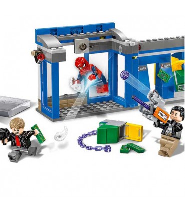 لگو اسپایدرمن سرقت از بانک - Super Heros