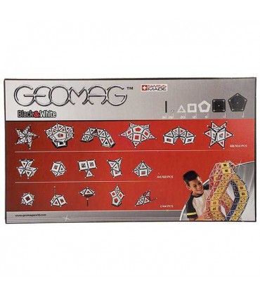 هزار سازه های مگنتی مدل  Black And White 013