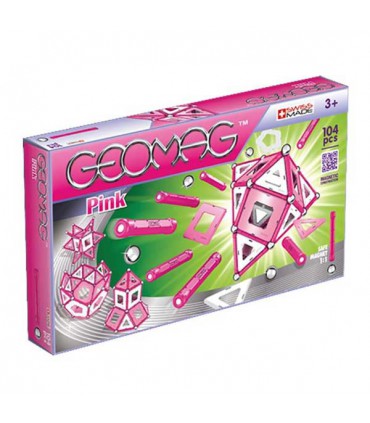 هزار سازه های مگنتی مدل Geomag Pink