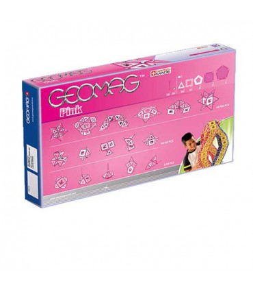 هزار سازه های مگنتی مدل Geomag Pink
