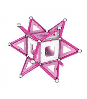 هزار سازه های مگنتی مدل Geomag Pink
