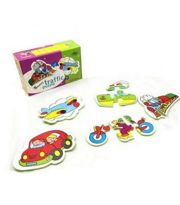 پازل 3 تایی وسایل نقلیه