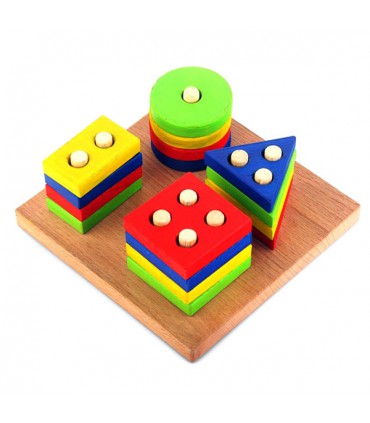 بازی آموزشی ستون ها و اشکال