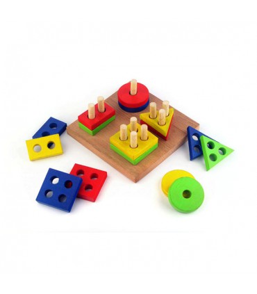 بازی آموزشی ستون ها و اشکال