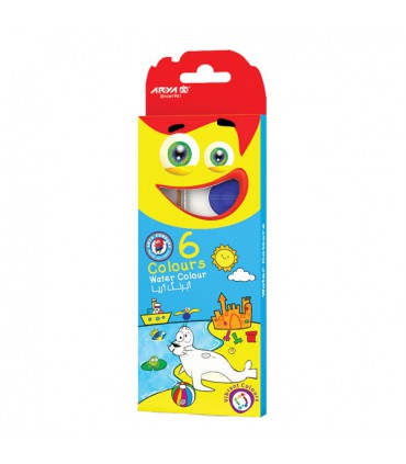 آبرنگ 6 رنگ