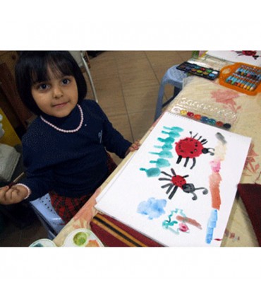 آبرنگ 12 رنگ رنگین کمان