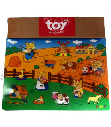 پازل دکمه ای (مزرعه)