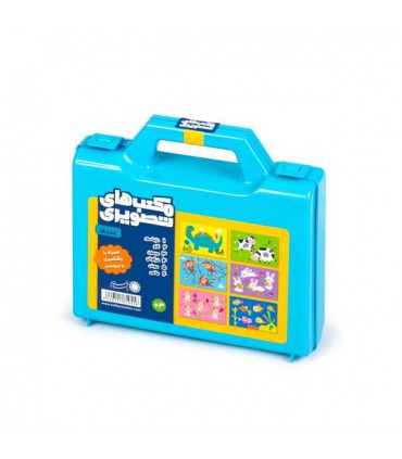 پازل مکعبی اعداد 6 عددی