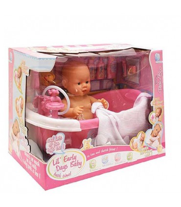 عروسک نوزاد مدل bathroom