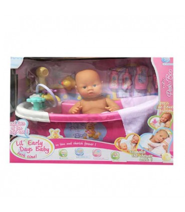 عروسک نوزاد مدل bathroom