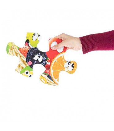 پازل 12 تکه میوه های شاد