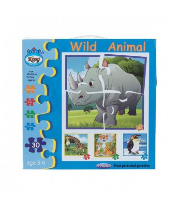 پازل 30 تکه مدل Wild Animal