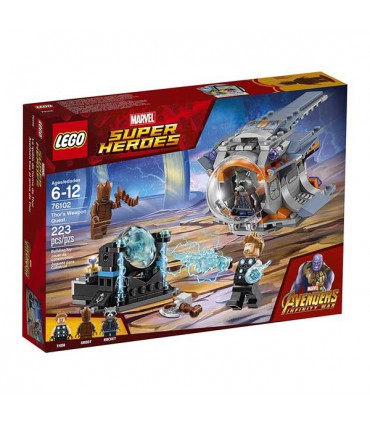 لگو در جستجوی اسلحه نور سری سوپر هیروز (76102)