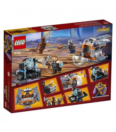 لگو در جستجوی اسلحه نور سری سوپر هیروز (76102)