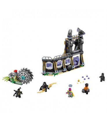 لگو حمله ماشین خرمن کوب سری سوپر هیروز (76103)