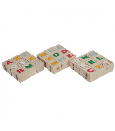 مکعب های چوبی انگلیسی و حیوانات