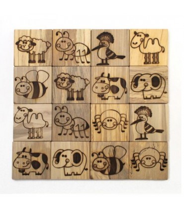 بازی آموزشی جورچین حیوانات