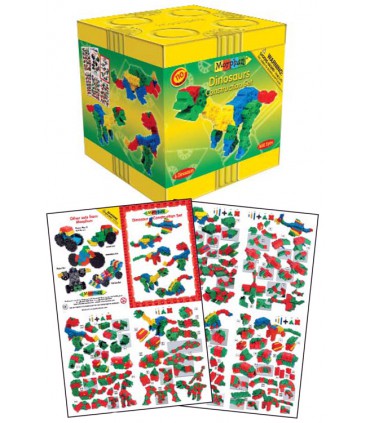 ساختنی های مورفان سری Advance ست دایناسورها (سطح 3)