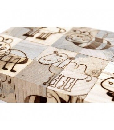 بازی جورچین چوبی حیوانات