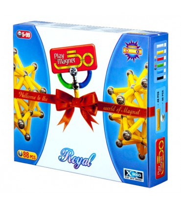بازی مگنت - 88 قطعه چوبی