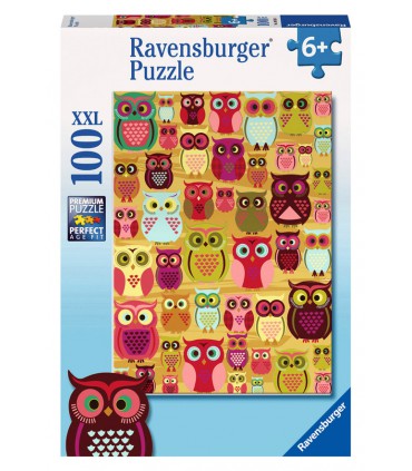 پازل 100 تکه جغدها