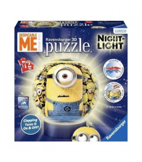 پازل سه بعدی سرزمین مینیون ها (شب تاب) Ravensburger