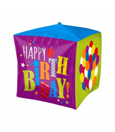 بادکنک مکعب فویلی