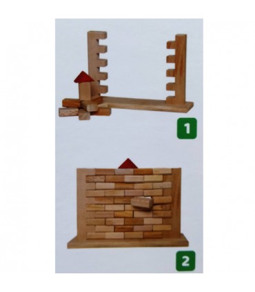 خرید بازی فکری جنگا طرح دیوار چوبی