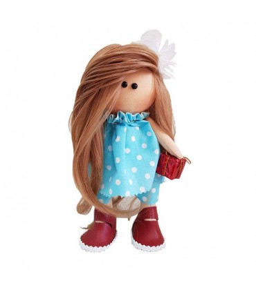 خرید عروسک روسی گیسو کمون 22 سانتی متری