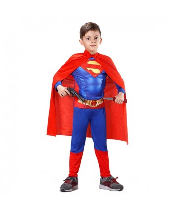 خرید ست لباس سوپرمن با شنل