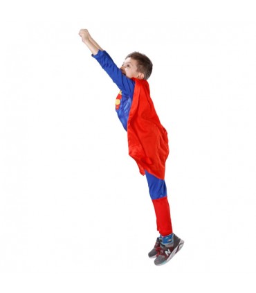 خرید ست لباس سوپرمن با شنل