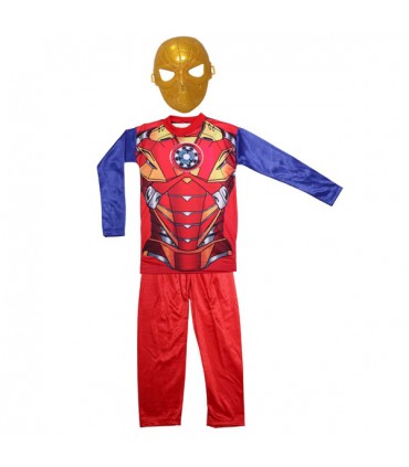 خرید ست لباس آیرون من همراه با نقاب